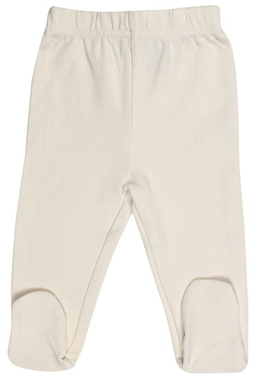 Organic Cotton Baby Pants Footed GOTS Certified Clothes Various Colors
