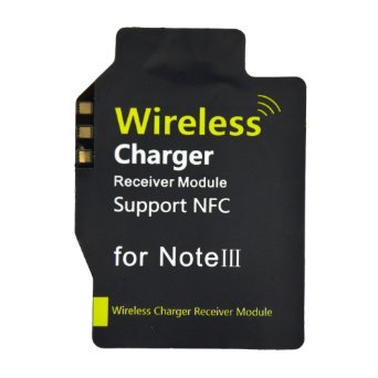 BestFire Brand New Ultra-thin Wireless Charging Receiver Support NFC for Samsung Galaxy Note III 3 N9000 N9005