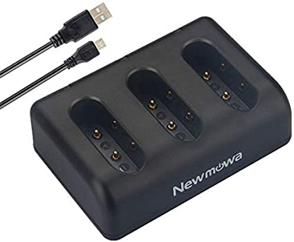 Newmowa Rapid 3-Channel USB Charger for Sony NP-BX1/M8,NP-BY1 and Sony DSC-RX100, DSC-RX100 II, DSC-RX100M II, DSC-RX100 III, DSC-RX100 IV, DSC-RX100 V, DSC-RX100 VII, HDR-CX405