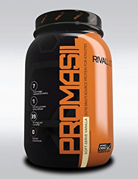 Rivalus Promasil The Athlete's Protein Strawberry/Fraise - 2.5lb Bonus size.
