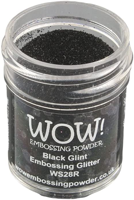 Wow Embossing Powder 15ml-Black Glint