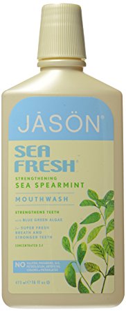 Jason Natural Cosmetics  Sea Fresh Mouthwash, Deep Sea Spearmint, 16 oz