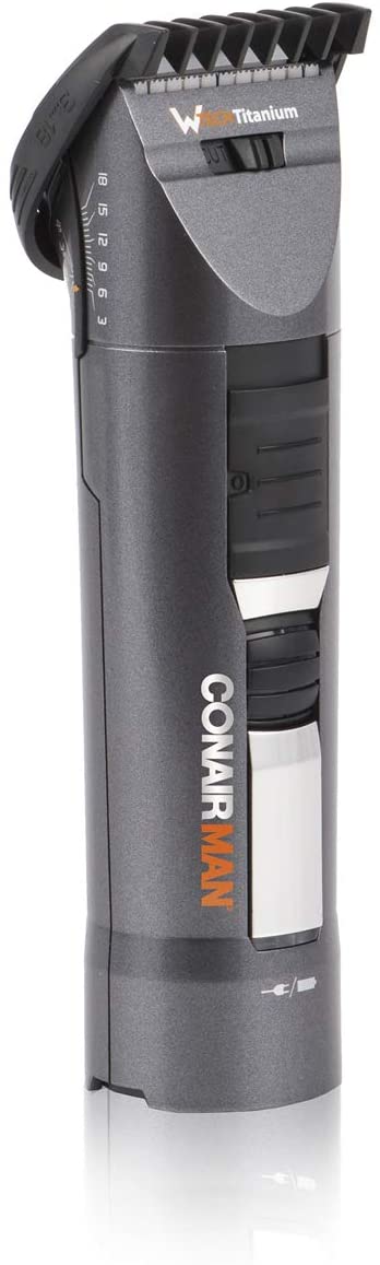 Conair Man Cordless Smart Adjust Dc Motor Clipper Haircut Grooming Kit, 0.6 Pounds