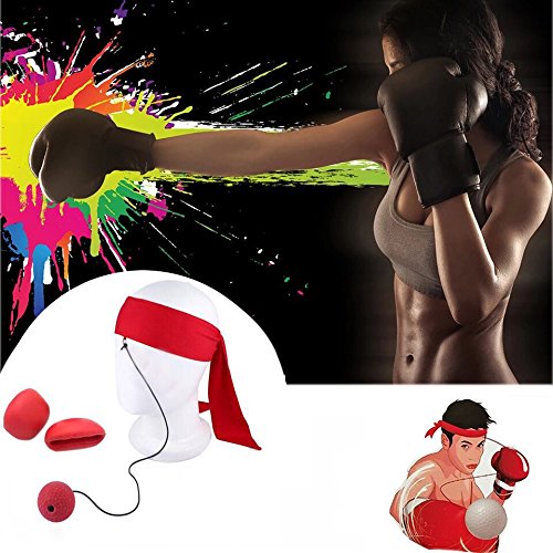 Fight Ball Reflex, boxing training ball, for improve punching speed and reaction, portable training and fitness equitment，New Year‘s gift