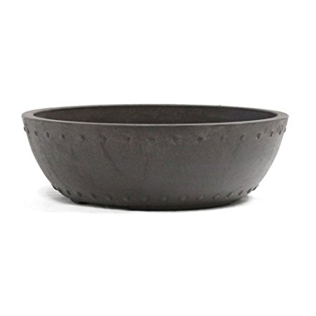 Round Mica Bonsai Training Pot - Superior To Plastic - Won't break from freezing or dropping like clay, earthenware or ceramic … (1, Exterior Dimensions: 11 x 3 1/2)