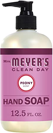 Mrs. Meyer's Liquid Hand soap, Peony, 12.5 Fl Oz (Pack of 1)