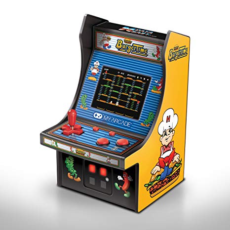 My Arcade BurgerTime Micro Player 6” Collectable Arcade