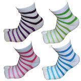 Tabi Socks for Flip Flops Cotton Socks for Women Pack of 4