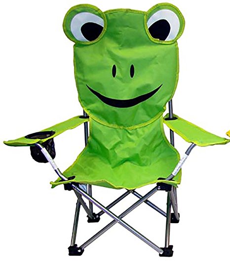 VMI Folding Chair for Kids, Frog Face