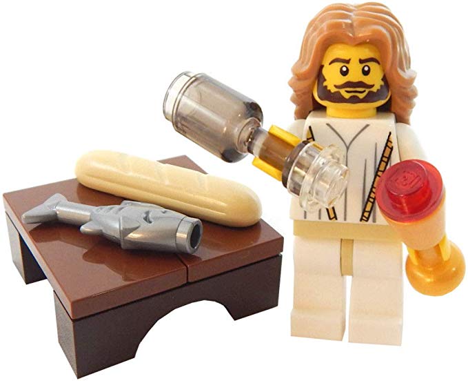 LEGO Christmas Jesus Christ Water Wine and Bread Fish Toy - Custom Easter Christian Bible Minifigure