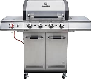 Char-Broil Advantage PRO S 4, Gas, Acciaio inossidabile Ghisa smaltata in porcellana,