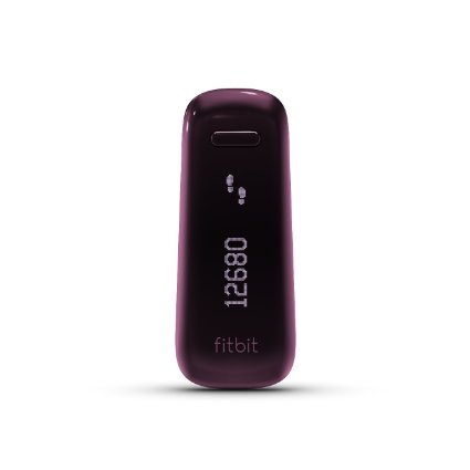 Fitbit One Wireless Activity Plus Sleep Tracker Burgundy