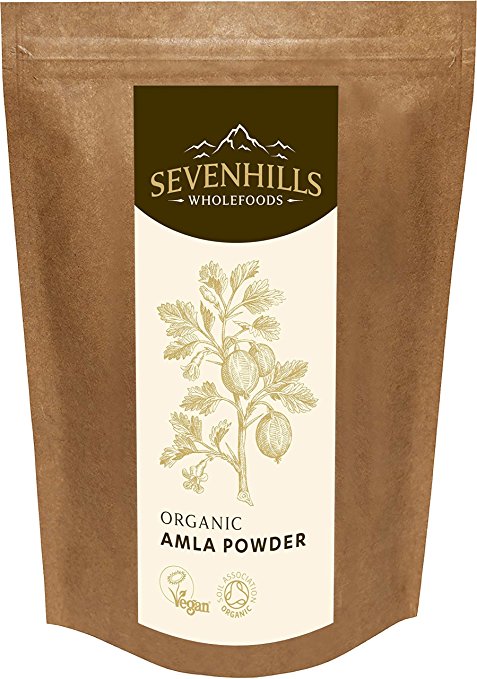 Sevenhills Wholefoods Organic Amla Powder 500g, Soil Association certified organic