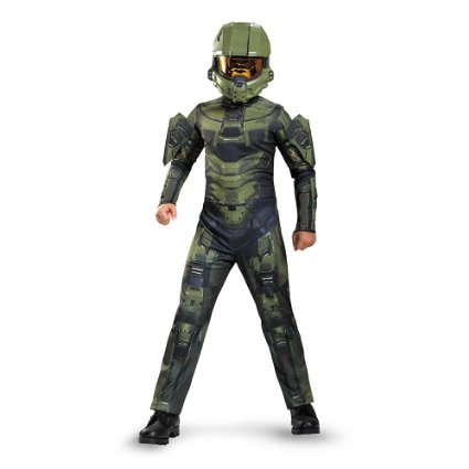Disguise Master Chief Classic Costume, Large (10-12)