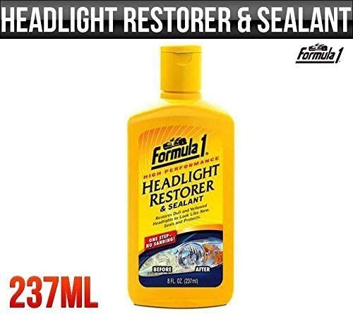 Auto Car Products Headlight Restorer & Sealant Protection Cleaner Formula 1