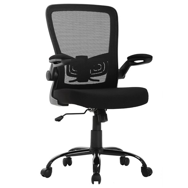 Ergonomic Mesh Office Chair, Executive Rolling Swivel Chair, Computer Chair with Lumbar Support Desk Task Chair for Women, Men(Black)