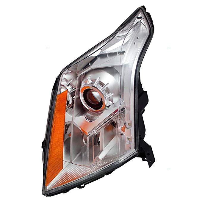 Drivers Halogen Headlight Combination Headlamp Replacement for 10-13 Cadillac SRX 22853872 GM2502345