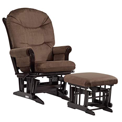 Dutailier Sleigh 0368 Glider Multiposition-Lock Recline with Ottoman Included