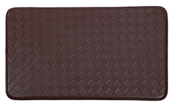 Standing desk anti-fatigue comfort floor mat (Brown)