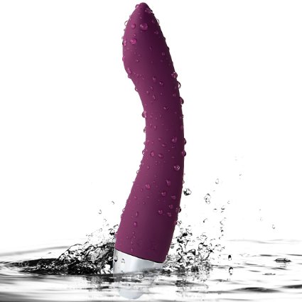 SVAKOM 100% Waterproof Adult Sex Toys Intelligent Rechargeable Dildos Best G-spot Vibrator for Women Massagers Amy (Violet)