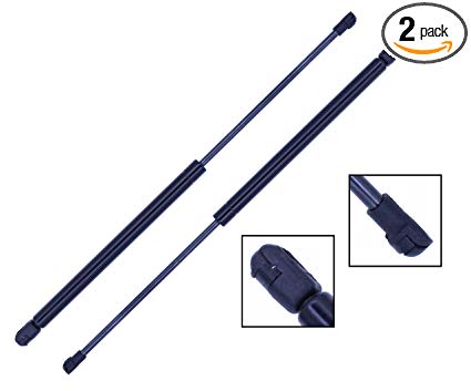 2 Pieces (Set) Tuff Support Rear Hatch Lift Supports 1999 To 2005 Toyota Echo, Toyota Vitz, Toyota Yaris (Supplied Without Brackers)