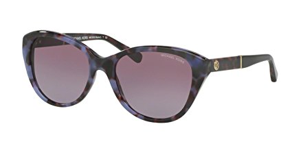 Michael Kors MK2025F Sunglasses 31878H-54 - Purple Tortoise Frame, Purple Gradient