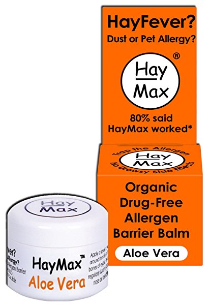 Haymax Pollen Allergy Balm, Aloe