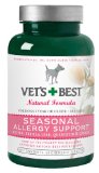 Vets Best Seasonal Allergy Support Supplement for Dogs 60 Tablets