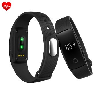 RIVERSONG VeryFit HR Activity Tracker Fitness Tracker with Heart Rate Monitor