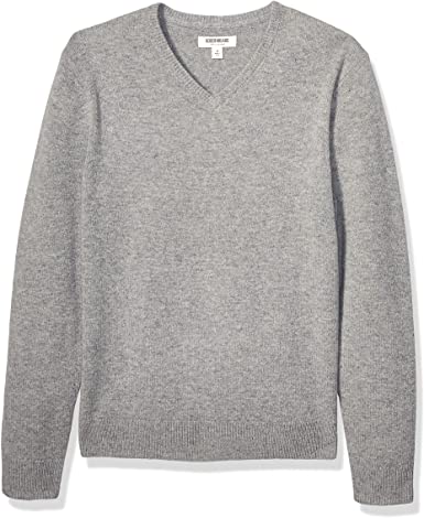 Amazon Brand - Goodthreads Men's Lambswool V-Neck Sweater