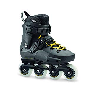 Rollerblade Twister Edge Men's Adult Fitness Inline Skate, Black and Yellow, High Performance Inline Skates