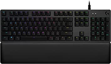 Logitech G513 Carbon LIGHTSYNC RGB Mechanical Gaming Keyboard with GX Brown Switches - Tactile