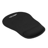 TeckNet Mouse Mat with Gel Rest - Non-slip Rubber base - Special-Textured Surface