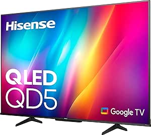 Hisense 50" Class QD5 Series QLED 4K UHD Smart Google TV 50QD5N