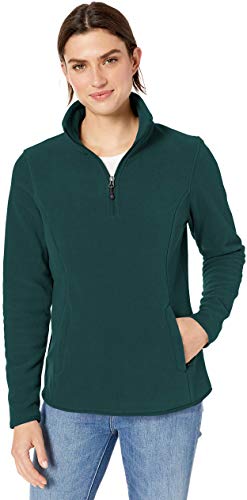 Amazon Essentials Women's Quarter-Zip Polar Fleece Pullover Jacket