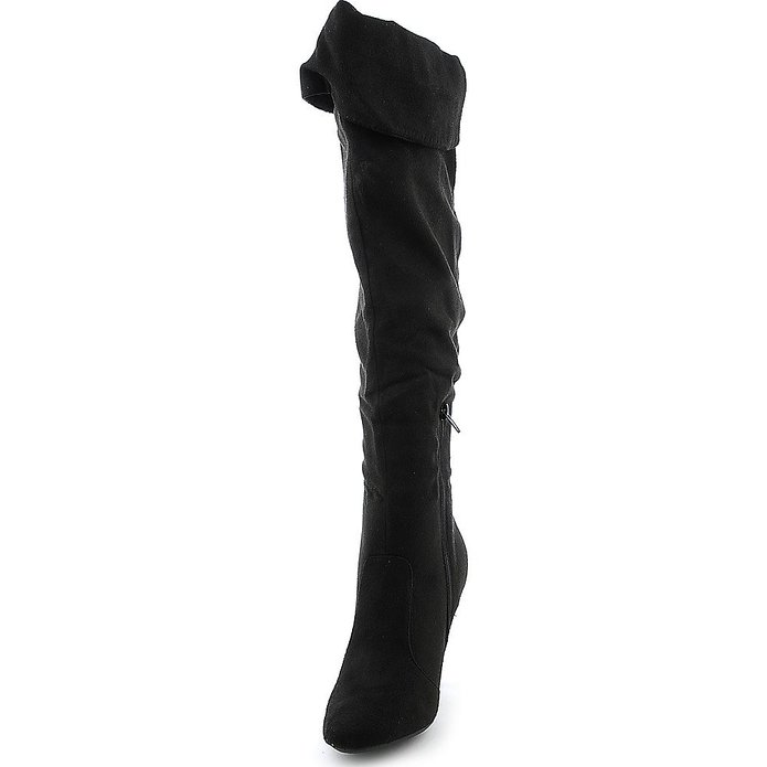 Bamboo Womens Trinity-21 Boot - Black Size 8