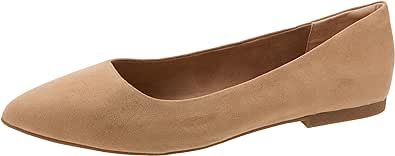 Amazon Essentials Women's Pointed-Toe Ballet Flat