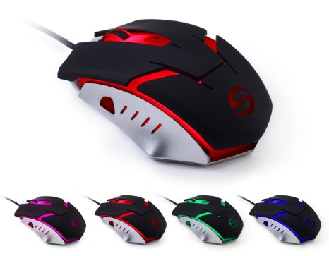 UtechSmart Mars 4000 DPI High Precision Programmable Gaming Mouse