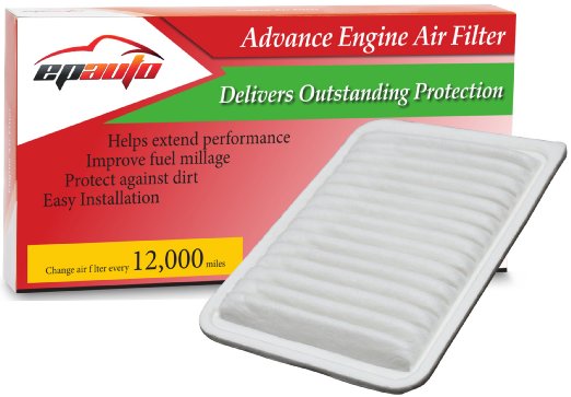 EPAuto GP171 (CA10171) Rigid Panel Engine Air Filter for Camry (2007-2015), Venza L4 (2009-2015)