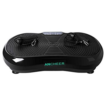 Ancheer Full Body Vibration Platform Fitness Massage Machine Exercise Trainer Plate