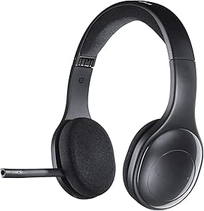 Logitech H800 Bluetooth Headset with Mic for PC, Tablets and Smartphones - Bluetooth only- Wireless Receiver Not Included (Renewed)