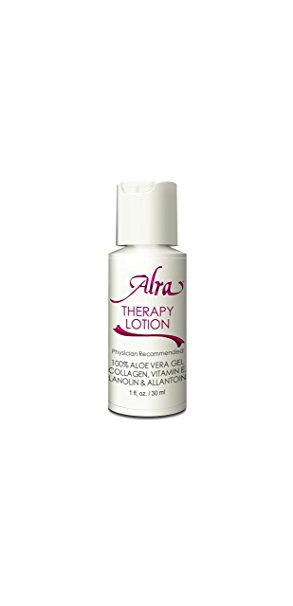 Alra - Therapy Lotion - Protects Skin During and Post Cancer Chemotherapy and Radiation Treatment - Relief for Eczema, Dermatitis, Redness, and Itching - Natural, Color Free, Fragrance Free - 1 oz.