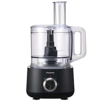 Panasonic Food Processor, Electric Vegetable Chopper for Speedy Food Prep, 5 Attachments to Shred, Whip, Mince, Chop, Grind, Knead, Shred, and Slice, with 10-cup Bowl Capacity - MK-F511