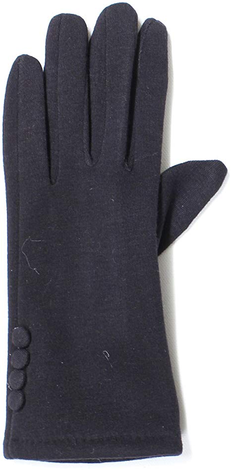 LL- Womens Warm Touch Screen Gloves for Smartphone Texting- Soft Fleecey Lining