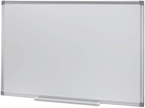 Parker8 24" x 36" Pro Sturdy Whiteboard w/Durable Pen Tray - Easy to Erase - Clean Magnetic and Quality Lightweight Board