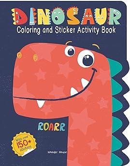 Dinosaurs - Coloring and Sticker Activity Book (With 150  Stickers)