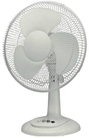 Babz 12" inch Desk/Table Fan with Oscillating Function and 3 Speed