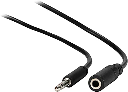 PARTS EXPRESS 3.5mm Mono Extension Cable 6 ft.