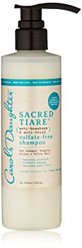 Carols Daughter Sacred Tiare Anti-Breakage & Anti-Frizz Sulfate-Free Shampoo, 12 Ounce