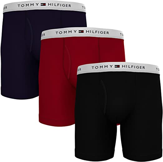 Tommy Hilfiger Men's Underwear Multipack Cotton Classics Boxer Briefs